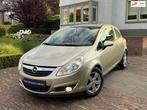 Opel Corsa 1.4-16V Enjoy, Auto's, Voorwielaandrijving, Gebruikt, 4 cilinders, Beige