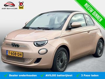 Fiat 500 C Icon 42 kWh SoH 92,1 % / Stoelverwarming / 3 Fase beschikbaar voor biedingen