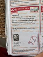 20% korting apenheul 4 pp, Drie personen of meer, Kortingskaart