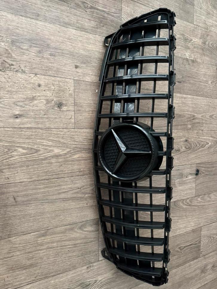Mercedes A klasse W176 Grill AMG look 2015-2018, Auto-onderdelen, Carrosserie en Plaatwerk, Bumper, Mercedes-Benz, Voor, Gebruikt