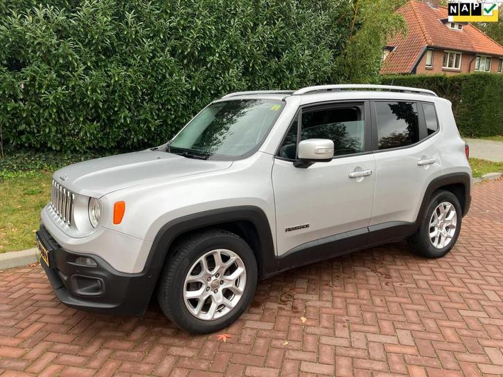 Jeep Renegade 1.4 MultiAir Limited automaat vele opties pano, Auto's, Jeep, Bedrijf, Te koop, Renegade, ABS, Achteruitrijcamera