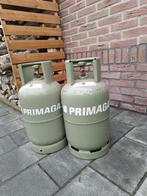 Twee stuks lege Primagaz gasflessen 7 kg Eur 29, Caravans en Kamperen, Gebruikt