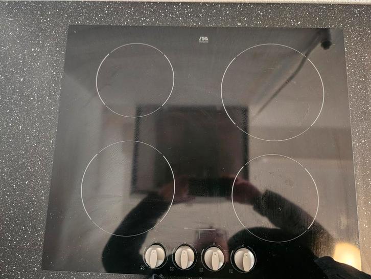 Kookplaat - Inductie - 4 Zones, Witgoed en Apparatuur, Kookplaten, Zo goed als nieuw, Inbouw, Inductie, 4 kookzones, Ophalen