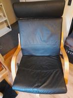 Ikea Poäng fauteuil roterend model, Huis en Inrichting, Ophalen, Gebruikt, Minder dan 75 cm, Metaal