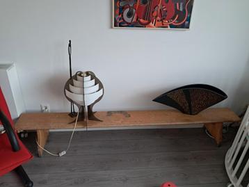 Vintage gymbank school beschikbaar voor biedingen