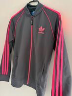 Adidas vest dames grijs/roze - maat M, Maat 38/40 (M), Verzenden, Overige typen, Grijs
