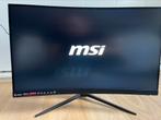Msi curved gaming monitor, Computers en Software, Monitoren, IPS, Curved, Minder dan 1 ms, Zo goed als nieuw