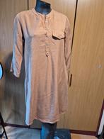 Beige By-Bar hemdjurk maat S, Kleding | Dames, Jurken, By-bar, Beige, Ophalen of Verzenden, Zo goed als nieuw