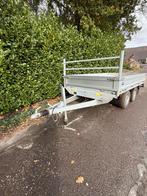 Saris dubbelas plateauwagen 2000 kg - 2600 ex. btw, Ophalen, Zo goed als nieuw