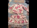 Prachtige setje Rokje en blouse , merk Vinrose , 134/140, Kinderen en Baby's, Kinderkleding | Maat 134, Vinrose, Nieuw, Setje