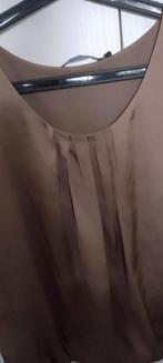 Goudkleurige feestelijke top van Donna Dura- Maat 42/44, Kleding | Dames, Tops, Bruin, Maat 42/44 (L), Donna Dura, Ophalen of Verzenden