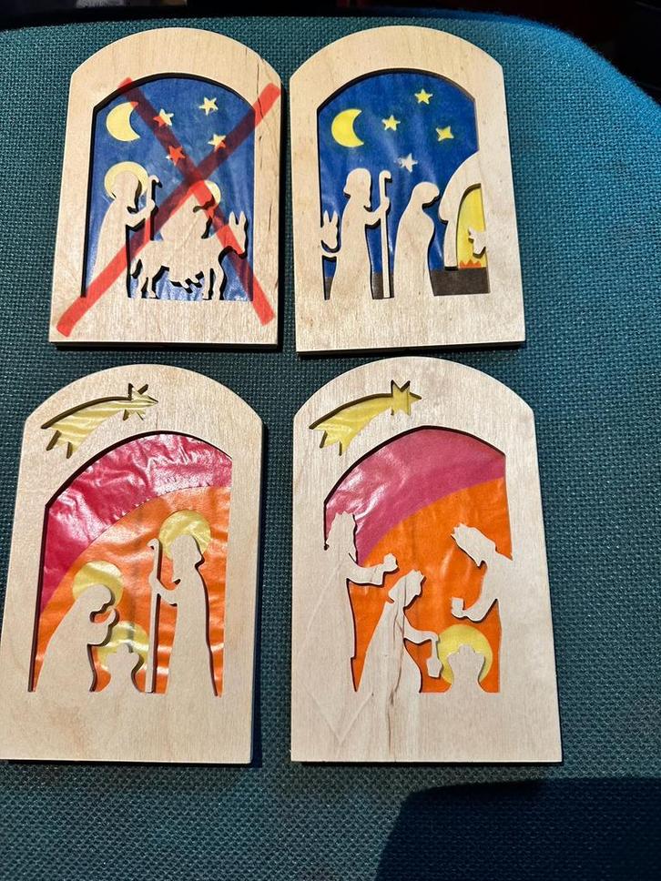 Kerststal tafereel Ostheimer Colour Silhouette, Diversen, Kerst, Ophalen of Verzenden