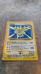 Zapdos Base Set - Pokémonkaart, Hobby en Vrije tijd, Verzamelkaartspellen | Pokémon, Ophalen, Gebruikt, Losse kaart