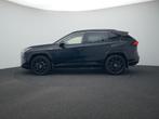 Toyota RAV4 2.5 Hybrid Black Edition (bj 2021, automaat), 12 maanden, Gebruikt, 4 cilinders, Leder en Stof