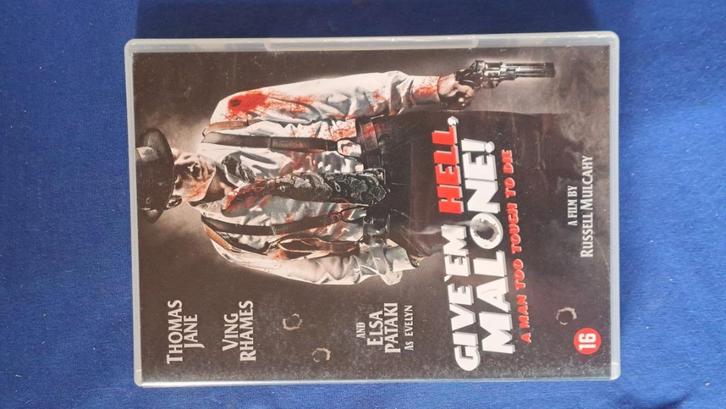 Give 'em Hell, Malone! "Ving Rhames", Cd's en Dvd's, Dvd's | Actie, Zo goed als nieuw, Vanaf 16 jaar, Ophalen of Verzenden
