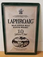 Laphroaig Scotch Whisky relief reclamebord van metaal deco, Verzamelen, Reclamebord, Info@deconoord.nl, Verzenden, Deco Noord