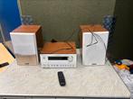 Kenwood CD Micro System M-820DAB-W met speakers, 2.1-systeem, Zo goed als nieuw, Overige spelers, 40 tot 70 watt