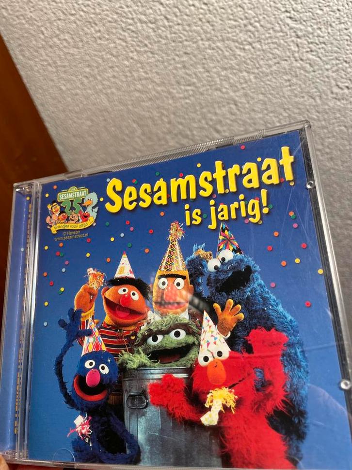 Sesamstraat is Jarig! CD, Cd's en Dvd's, Cd's | Kinderen en Jeugd, Gebruikt, Muziek, Tot 2 jaar, 3 tot 5 jaar, 6 tot 9 jaar, Ophalen of Verzenden