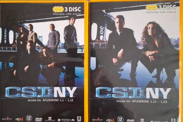 CSI:NY seizoen 1. beschikbaar voor biedingen