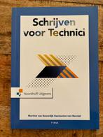 Schrijven voor Technici - 1e druk, Boeken, Ophalen of Verzenden, Beta, Zo goed als nieuw, HBO