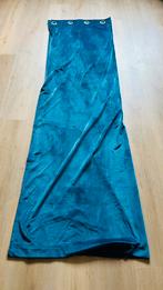 Velours gordijnen, 100 tot 150 cm, Ophalen of Verzenden, Zo goed als nieuw, 200 cm of meer