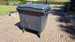 Rolcontainer 1100l, Huis en Inrichting, Ophalen, Kunststof, Gebruikt, 40 liter of meer