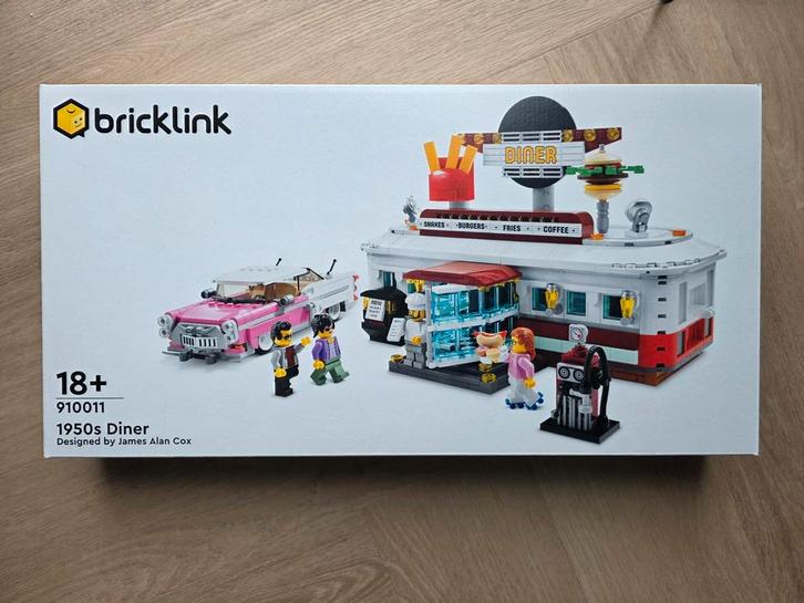 Bricklink 910011 1950s Diner - Complete Set! NIEUW, Kinderen en Baby's, Speelgoed | Duplo en Lego, Zo goed als nieuw, Lego, Complete set