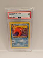 1999 Pokemon fossil kingler PSA 7, Ophalen of Verzenden, Zo goed als nieuw