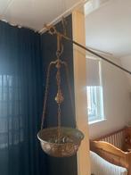 Oude hangende plantenbak van koper., Antiek en Kunst, Ophalen, Koper