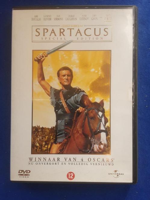 Spartacus "Kirk Douglas", Cd's en Dvd's, Dvd's | Avontuur, Gebruikt, Alle leeftijden, Verzenden