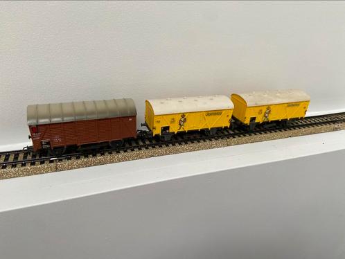 Set Marklin wagons 4506, 4509, Hobby en Vrije tijd, Modeltreinen | H0, Gebruikt, Wagon, Wisselstroom, Märklin, Ophalen of Verzenden