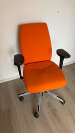 Giroflex 68 bureaustoel - oranje, verstelbaar, Huis en Inrichting, Ophalen, Gebruikt, Oranje, Bureaustoel