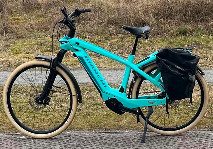Bianchi e-Omnia T-Type belt drive 625Wh Bosch CX 85Nm, Fietsen en Brommers, Elektrische fietsen, Zo goed als nieuw, Overige merken