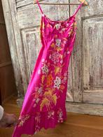 Lien&Giel roze zomerjurkje mt M met bloemen, Kleding | Dames, Maat 38/40 (M), Ophalen of Verzenden, Zo goed als nieuw, Roze