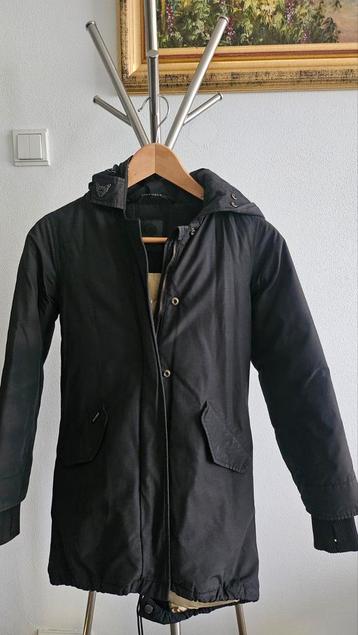 Airforce Parka Fishtail Zwart Maat 10 146 winterjas beschikbaar voor biedingen