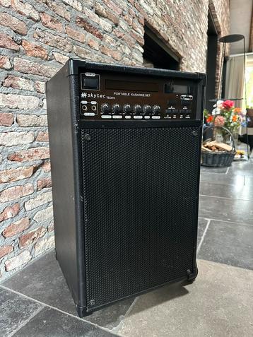 Skytech portable karaoke set beschikbaar voor biedingen