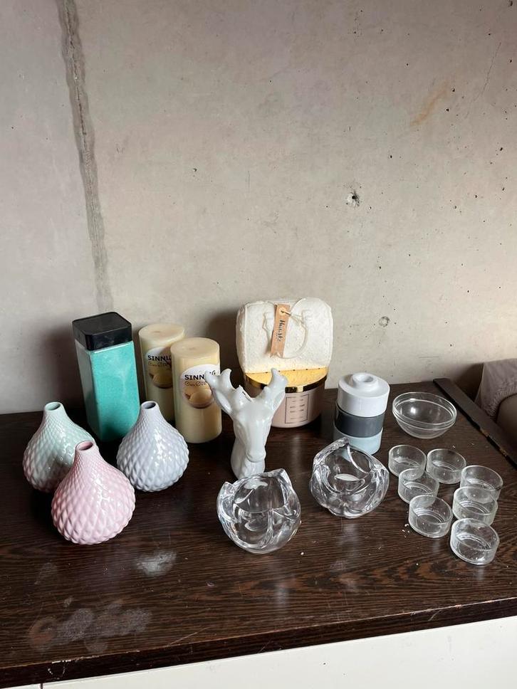 Verschillende kaarsen(kandelaars), Huis en Inrichting, Woonaccessoires | Kandelaars en Kaarsen, Zo goed als nieuw, Ophalen of Verzenden