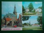 (173) Kaart: Groeten uit SCHAGEN, Verzamelen, Ansichtkaarten | Nederland, Verzenden, Gelopen