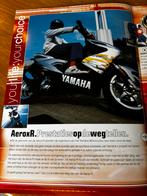 YAMAHA AEROX 2 STROKE SCOOTER BROCHURE FOLDER NIEUWSTAAT, Ophalen of Verzenden, Zo goed als nieuw