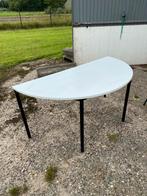 Half ronde tafels, Ophalen, 50 tot 100 cm, Rond, Zo goed als nieuw