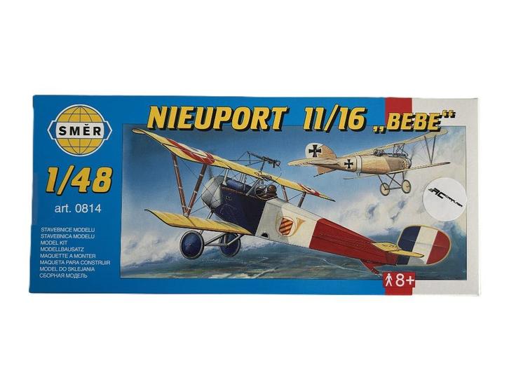 Smer NIEUPORT 11/16 BEBE 1:48 SME-0814, Hobby en Vrije tijd, Modelbouw | Vliegtuigen en Helikopters, Nieuw, Groter dan 1:72, Overige merken
