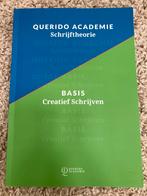 Querido Academie - Creatief Schrijven, Boeken, Studieboeken en Cursussen, Ophalen of Verzenden, Alpha, Zo goed als nieuw, Niet van toepassing