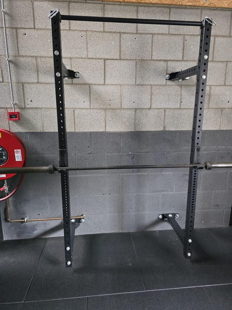 Fortex Folding wandrek en optrekstang + J-cups + GD polsband, Sport en Fitness, Fitnessmaterialen, Ophalen, Zo goed als nieuw