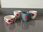 Douwe Egberts mokken/bekers zonder oor - nieuw, Huis en Inrichting, Keuken | Servies, Ophalen of Verzenden, Zo goed als nieuw