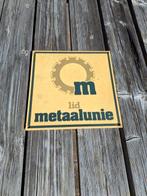 Reclamebord metaalunie, Verzamelen, Ophalen of Verzenden, Reclamebord