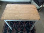 houten tafeltje, gereserveerd, Huis en Inrichting, Tafels | Sidetables, Ophalen, Gebruikt, 50 tot 100 cm, Rechthoekig