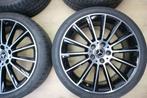 Mercedes C-klasse 19 inch AMG velgen w205 s205 + zomerbanden, Auto-onderdelen, Banden en Velgen, Banden en Velgen, Gebruikt, Personenwagen