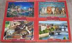 Diverse *** PUZZELS CASTORLAND *** 4 stuks, Ophalen of Verzenden, 500 t/m 1500 stukjes, Zo goed als nieuw, Legpuzzel