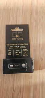 HiFi-Tuning US-Supreme3 Zekering silber/go 6,3x32mm, 1,25A T, Verzenden, Zo goed als nieuw, Origineel, Game console