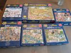 6x van haasteren puzzels 500 stukjes, Ophalen of Verzenden, 500 t/m 1500 stukjes, Legpuzzel, Zo goed als nieuw